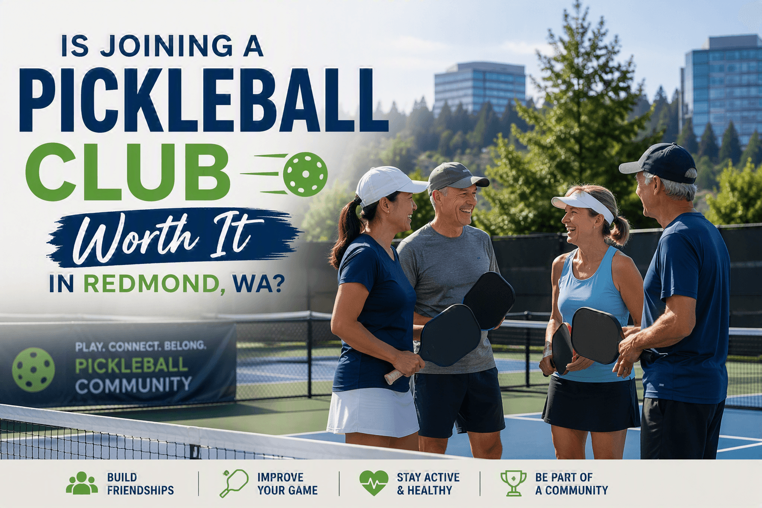 Is Joining a Pickleball Club Worth It in Redmond, WA?